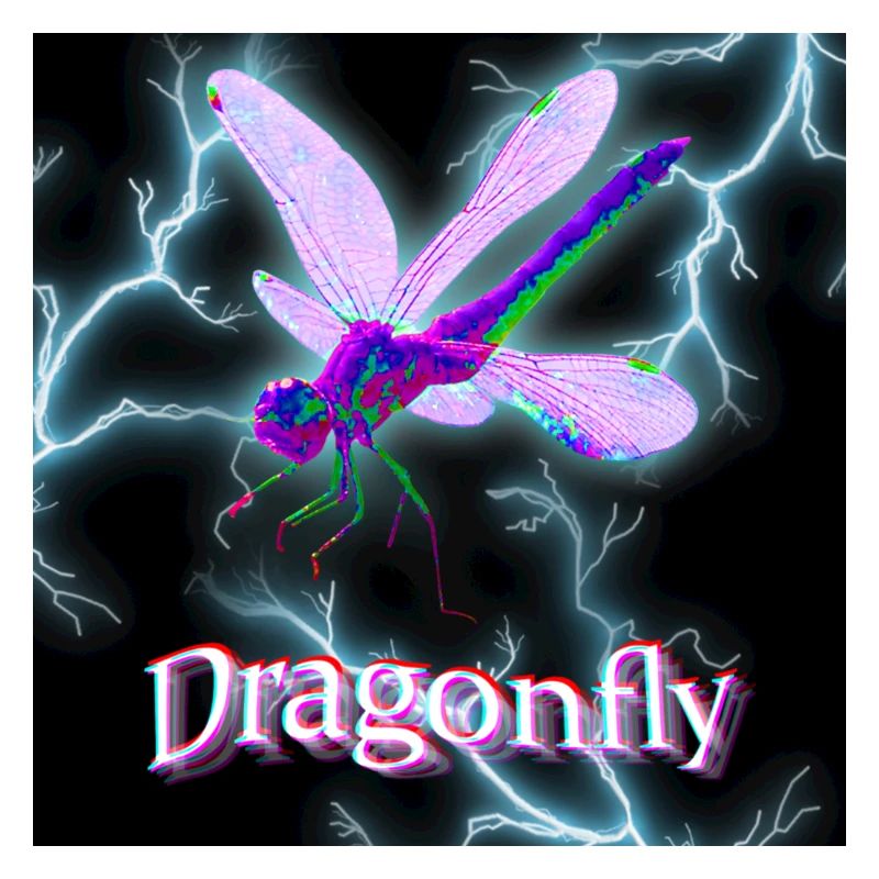 Trippy Dragonfly - Travis Scott Style