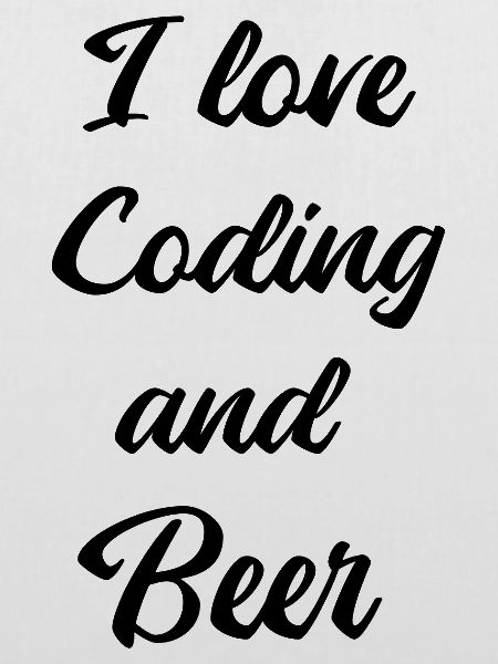 Nerd Coding Bier Shirt