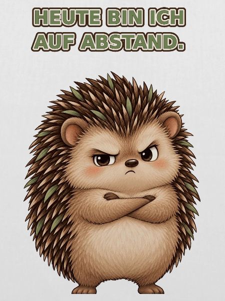Igel auf Abstand
