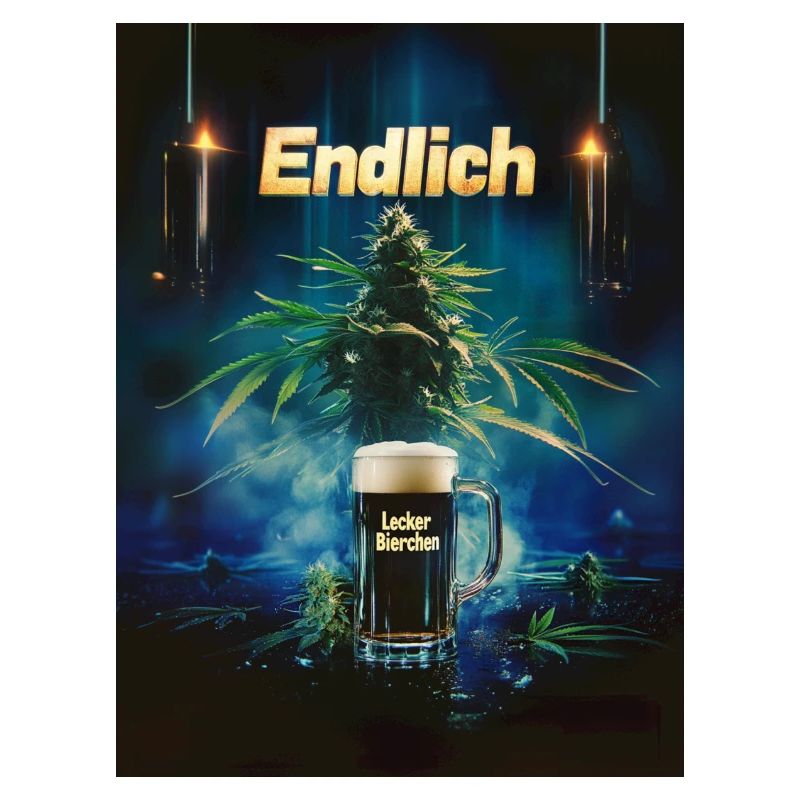 Endlich Lecker Bierchen und Blumen
