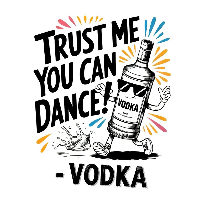 Croyez-moi, vous savez danser. -Vodka