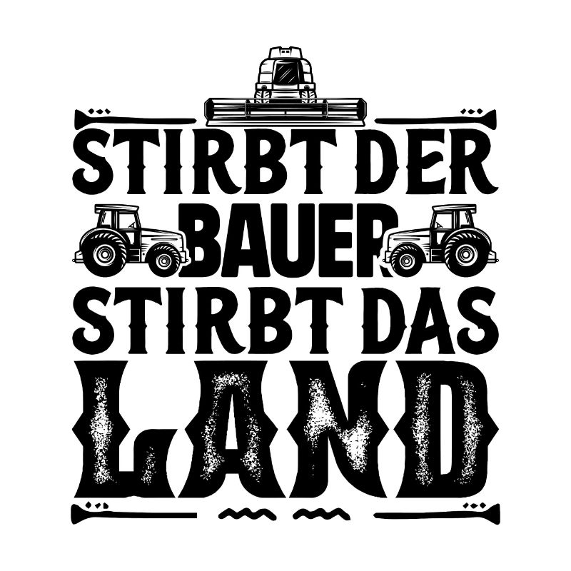 Wenn der Bauer stirbt, stirbt das Land, Bauerndemo