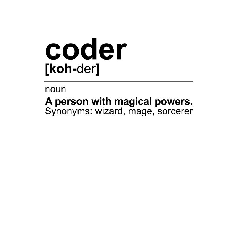 coder entwickler wörterbuch nerd programmierer
