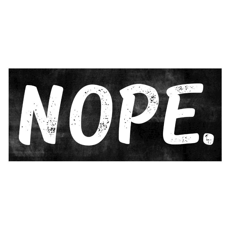 Nope.