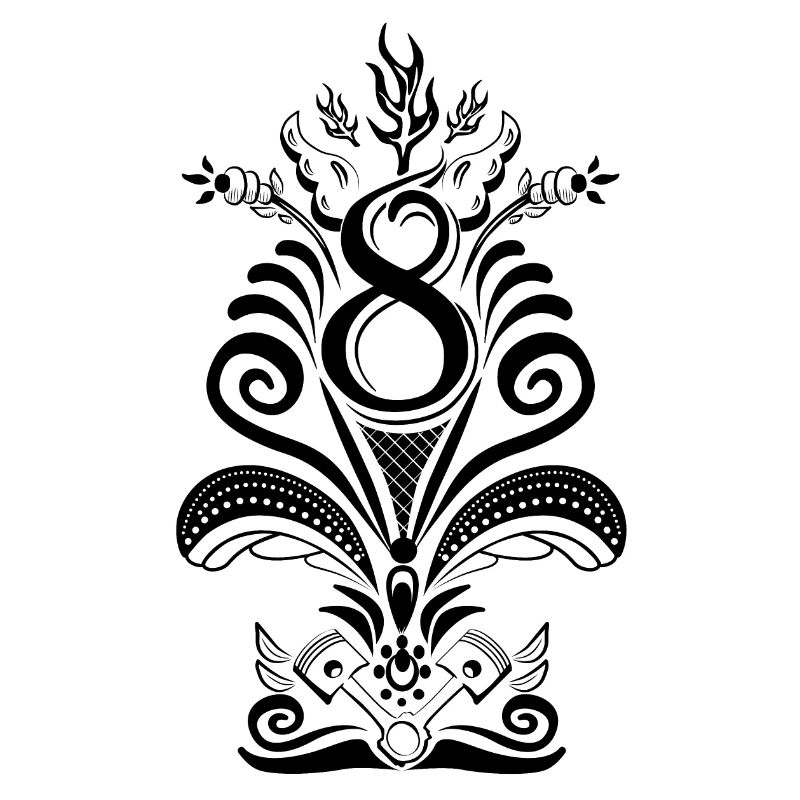 Kurbits V8 No:2 - schwarz