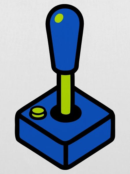 Retro Arcade Joystick Grafik
