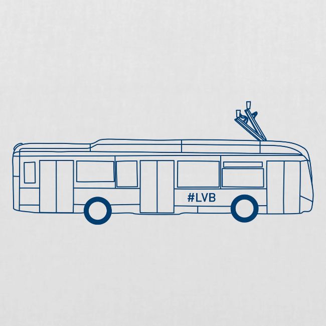 Bus Outlines blau