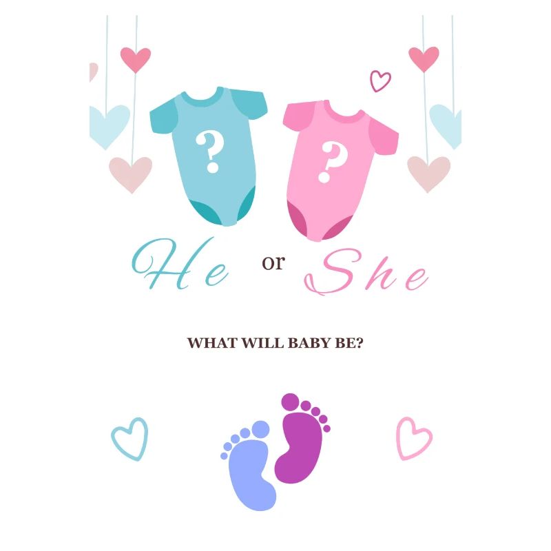 Gender Reveal Party - Junge oder Mädchen