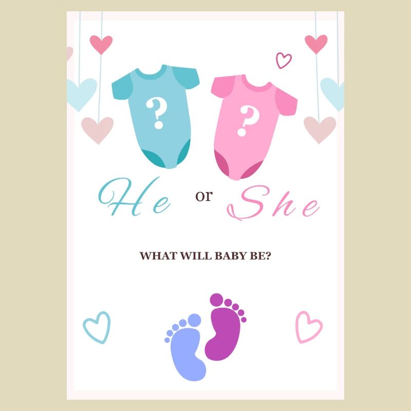 Gender Reveal Party - Junge oder Mädchen