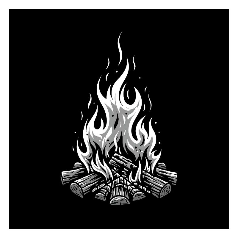 Campfire magic: warmth, light and nights