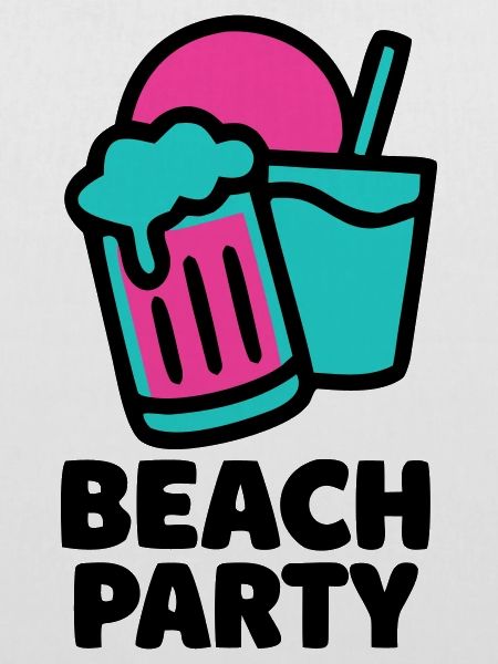 Beach Party Bierkruege Logo