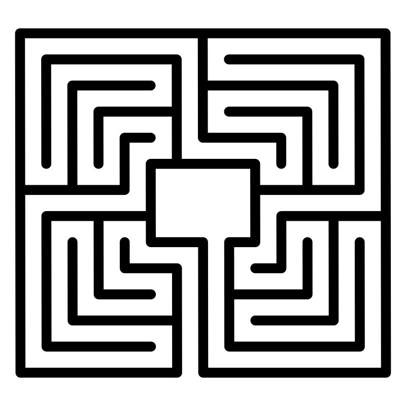 Klassisches Labyrinth