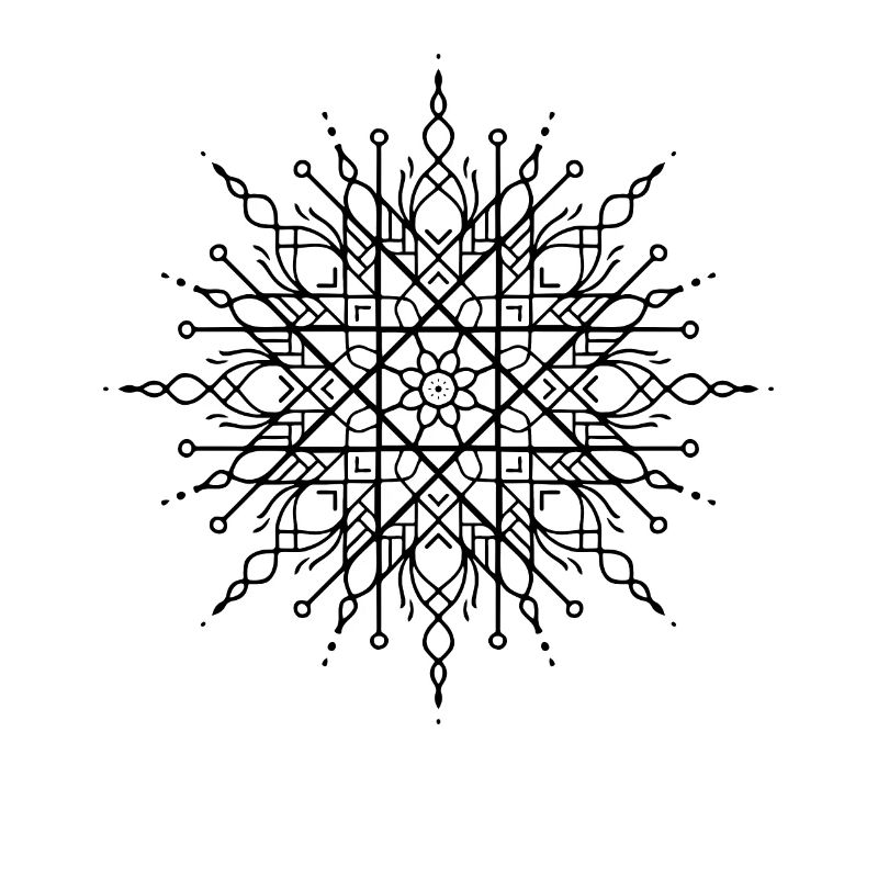 Blumen Mandala