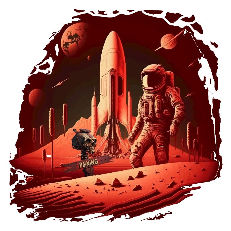 Lone Astronaut