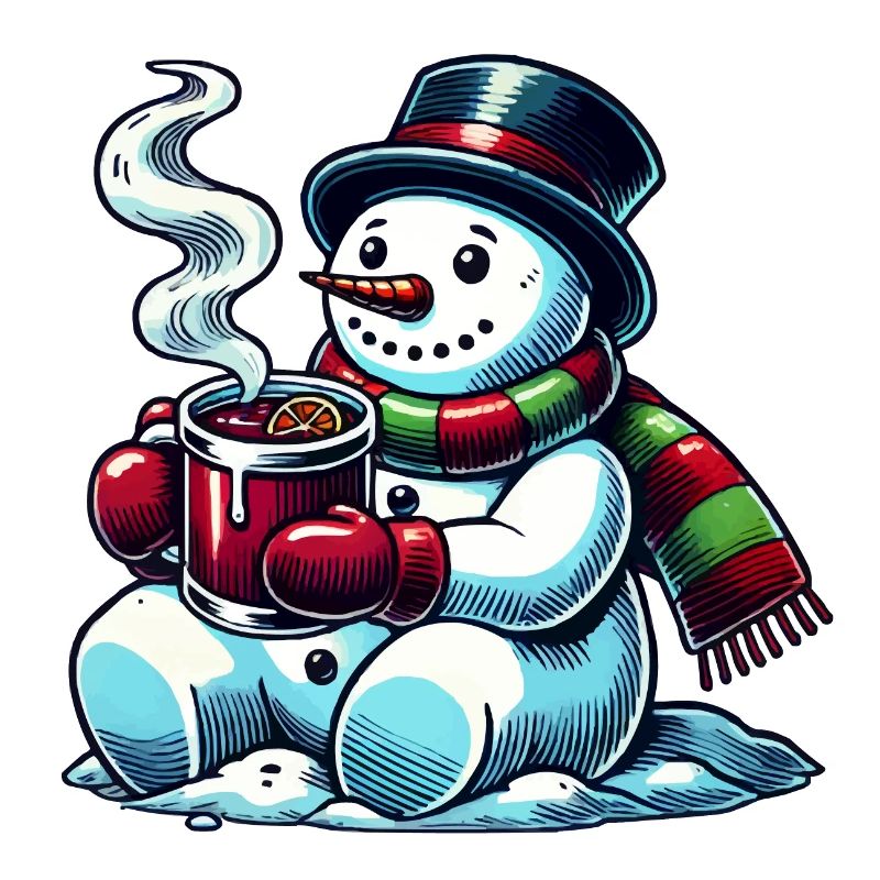 Snowman Comic