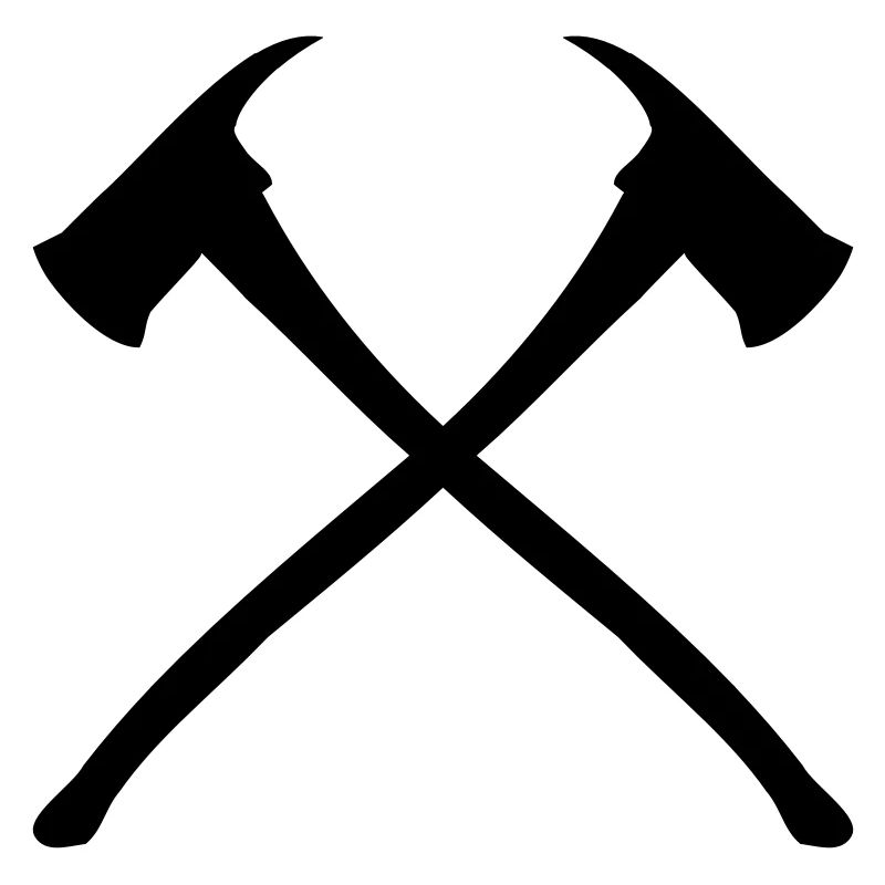 2 fire axes