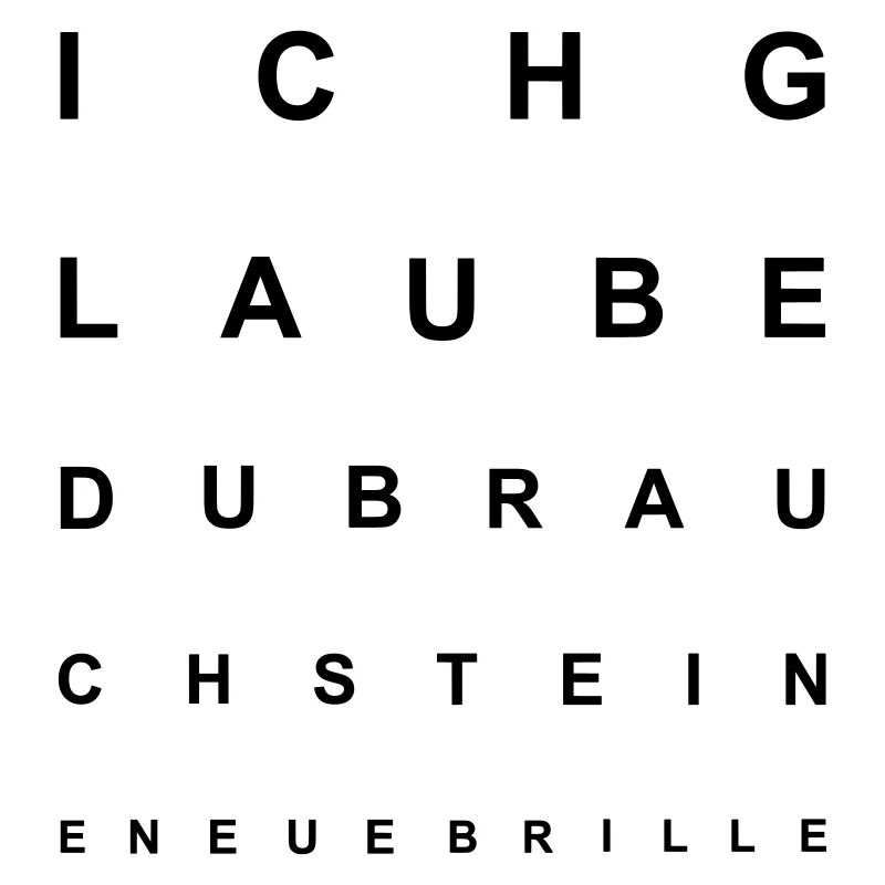 Optiker Sehtest Optiker Geschenk Augenarzt