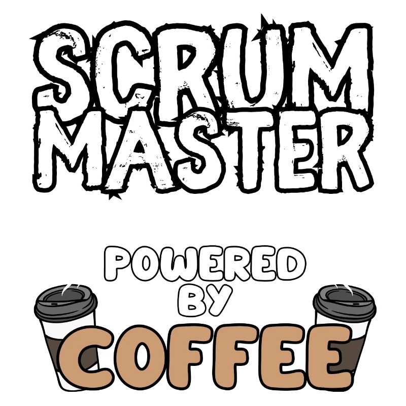 Scrum Master mit Kaffee