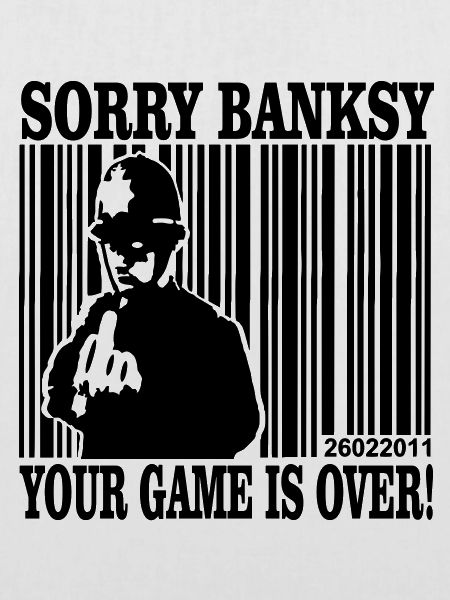 banksy is game over