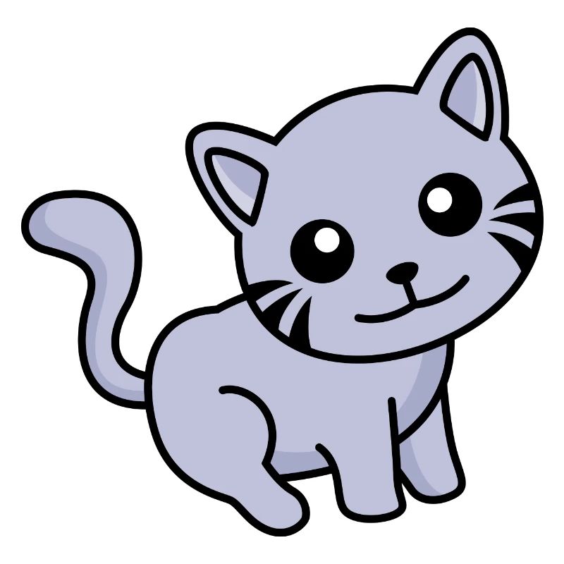 Katze Comic Tier