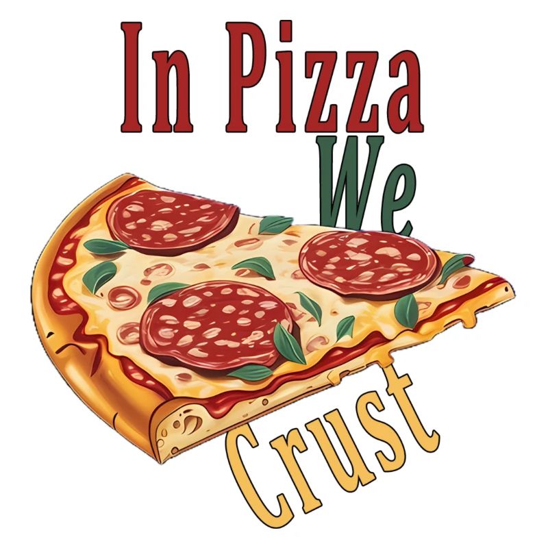In der Pizza verkrusten wir