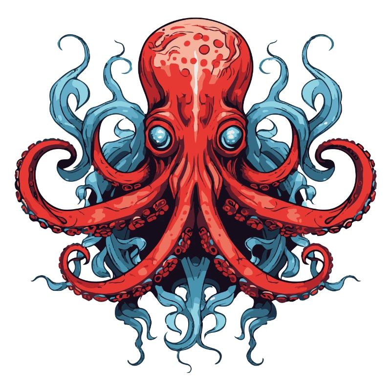 krake oktopus