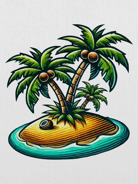 insel palmen