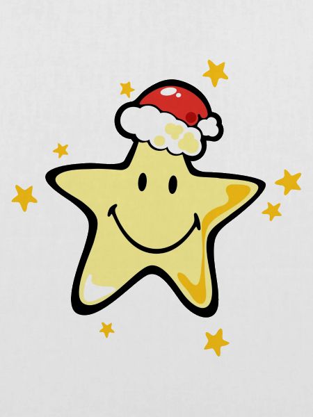 Smiley Christmas Star