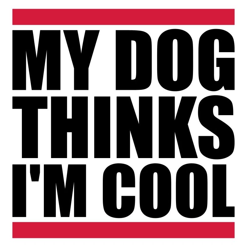 Dog thinks im cool