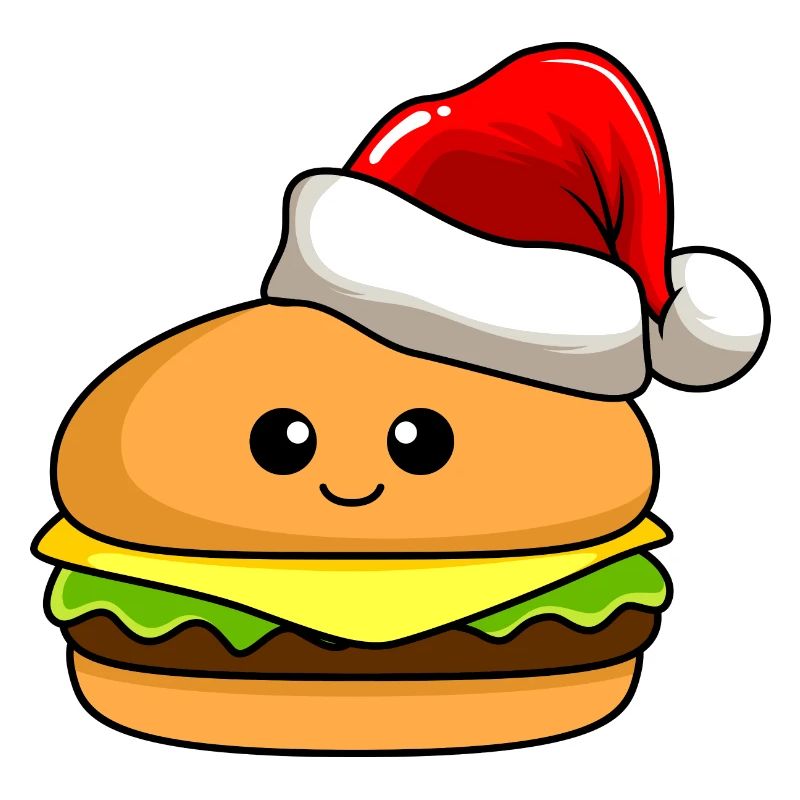 Burger Christmas Comic Xmas