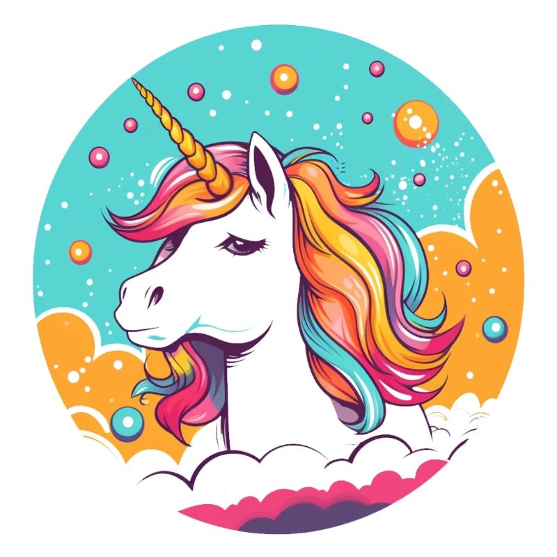 Regenbogen-Einhorn