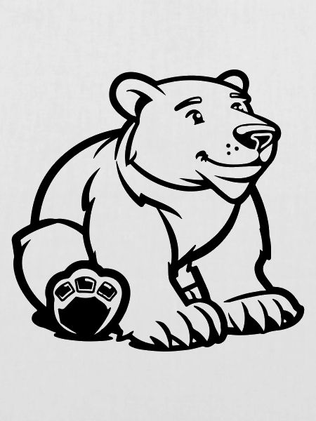 eisbär comic bär