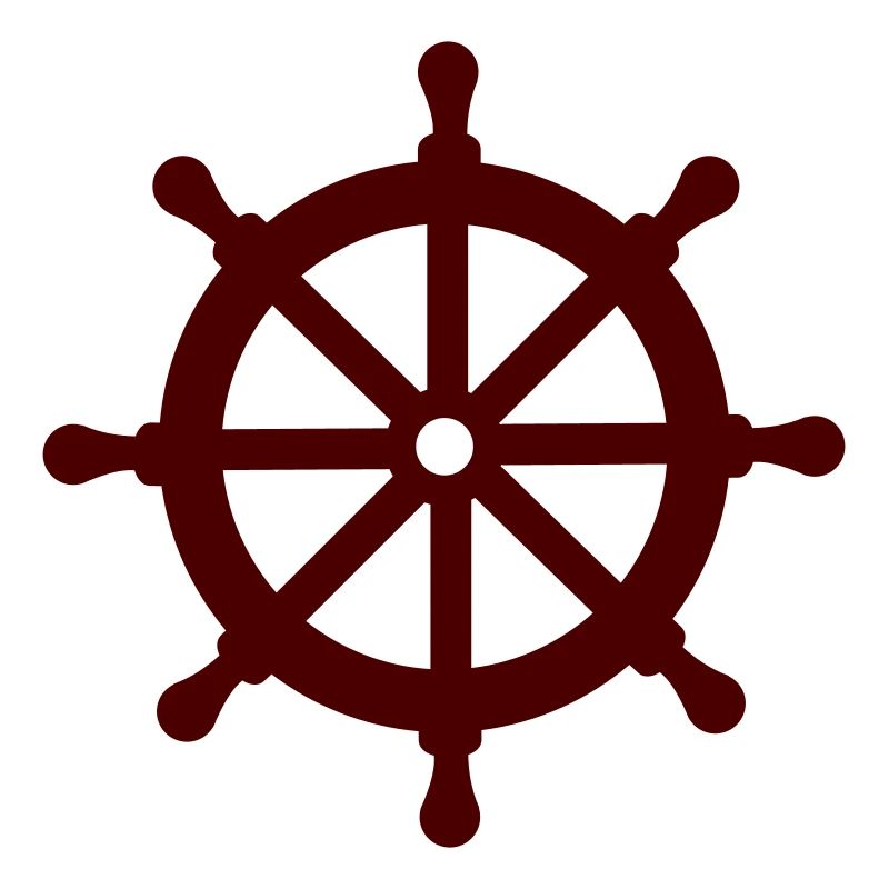 Steering wheel - ship
