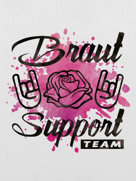 braut support rose party
