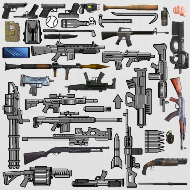 weapons all