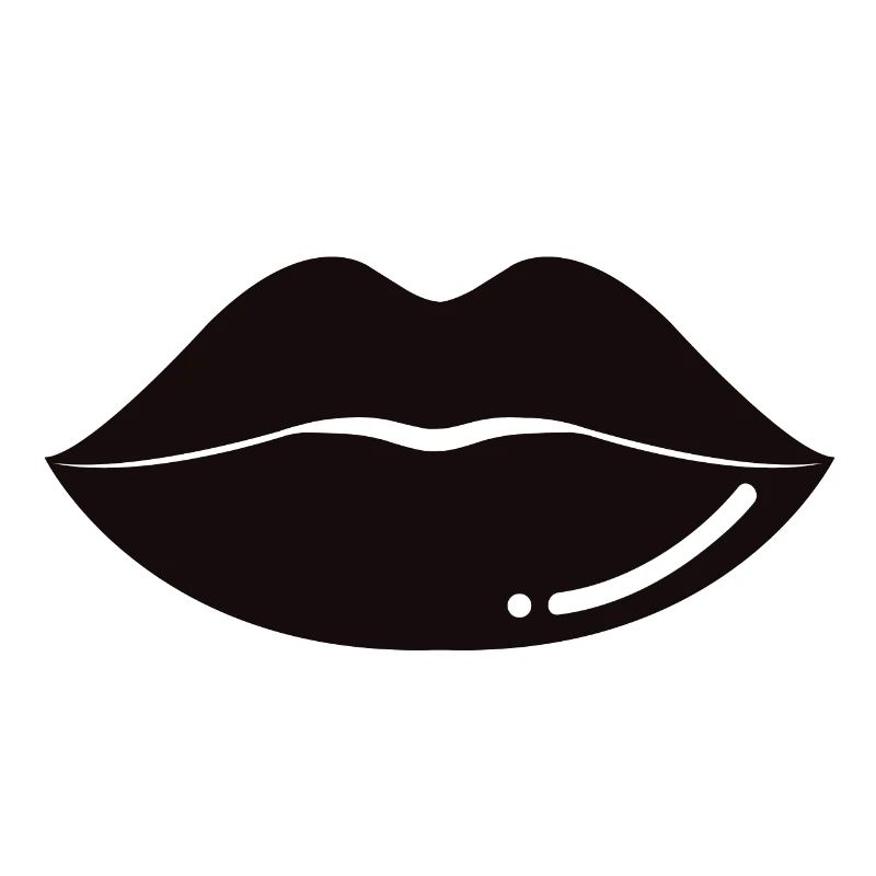 Schwarze Lippen