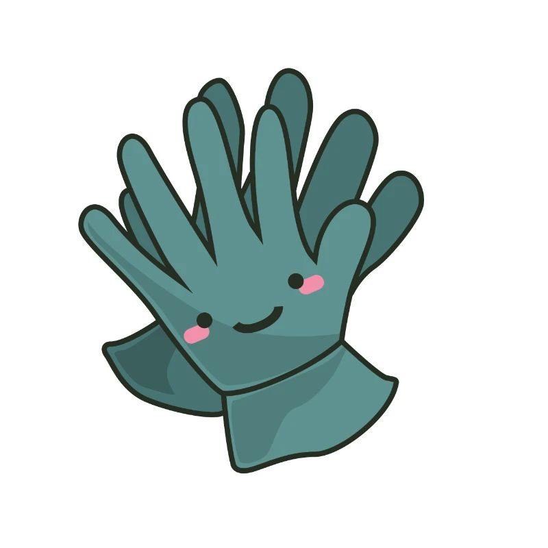Netter Garten-Handschuhe