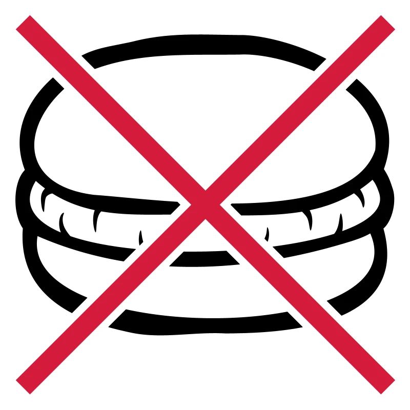 Verboten Burger essen