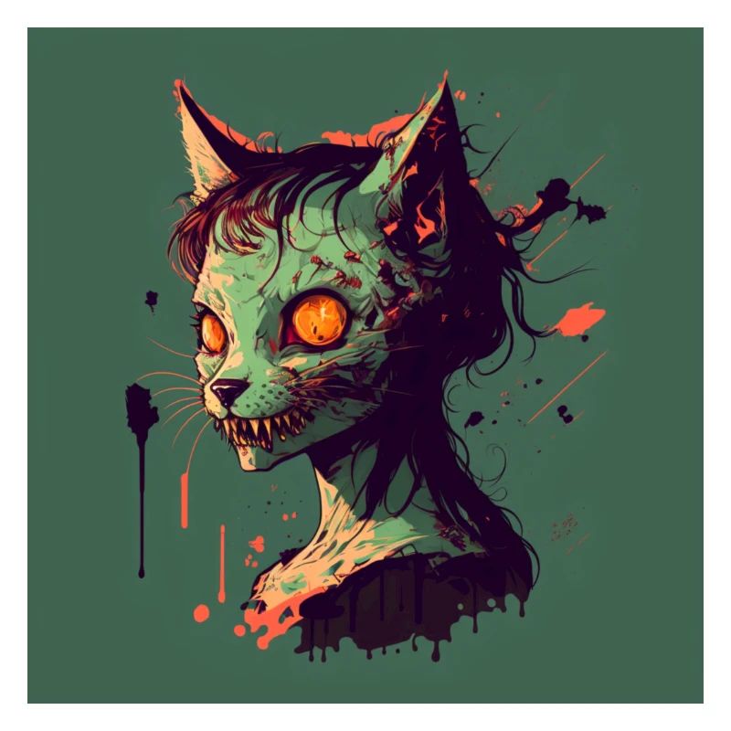 Zombie Katze