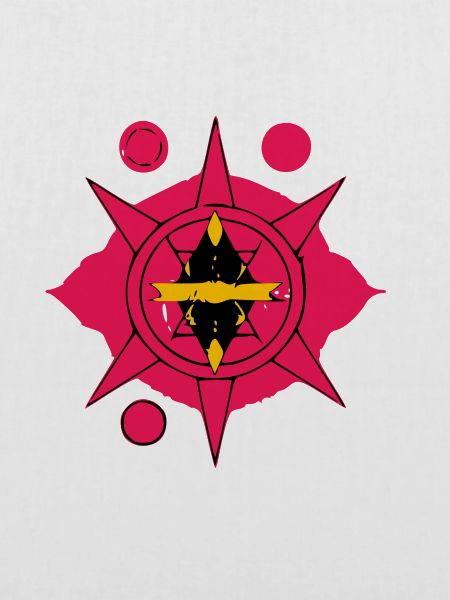 Roter heiliger Talisman