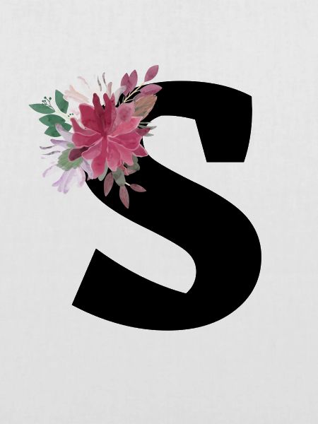 Florale Buchstaben