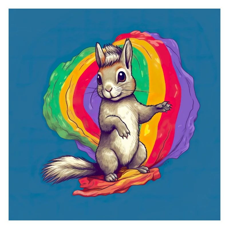 Pride LGBT Eichhörnchen