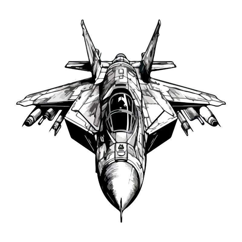Flamboyant eagle plane