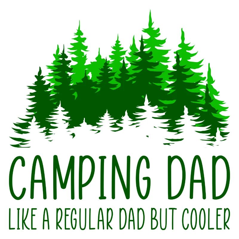 Camping Dad Geschenkidee Sprüche