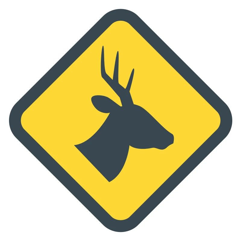 Warning deer