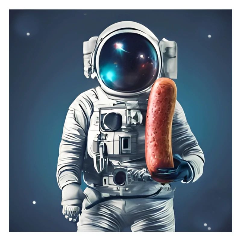 Wurst-Astronaut