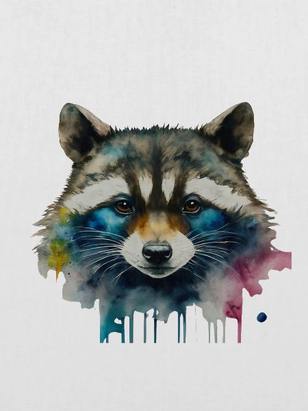 Waschbär Krafttier