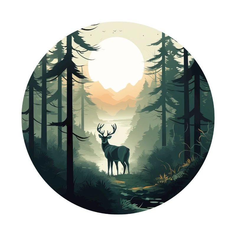 Morgendlicher Wald