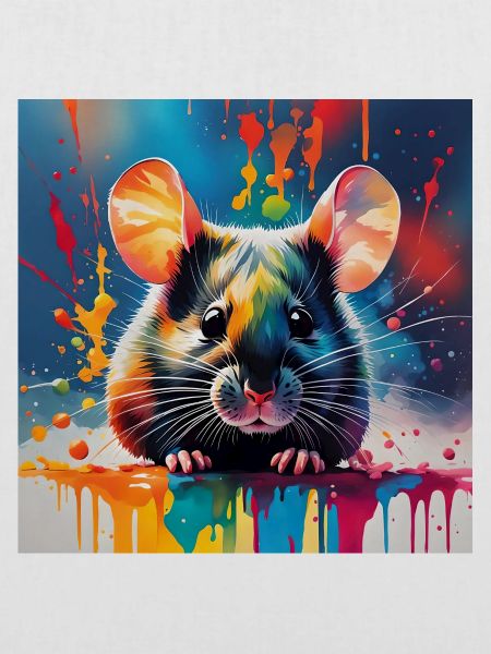 Maus farbig