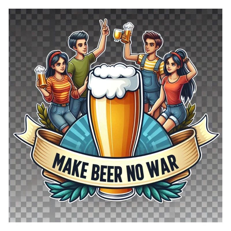 make Beer No War Logo